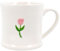Gisela Graham Pink Tulip Mini Mug