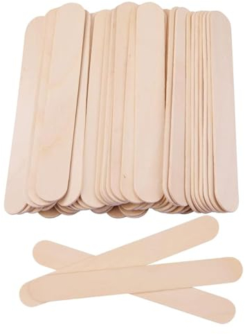Spatules À Cires, Spatules Épilation En Bois, Bâtons De Cire En Bois, 50 Pièces Spatule Bois Pour Cire, Spatule Bois Epilation Bâtons, Spatule Cire Epilation Jetable, Bâtons Applicateurs À Cire