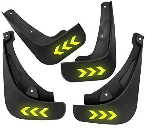 Parafango per auto/Adatto for Nissan X-Trail 2008-2013 Ruota for auto Paraspruzzi Paraspruzzi Paraspruzzi Rally Armatura Parafango tappo a scatto universale per parafango auto(Yellow)