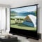 ZYXQQJ Manual Pull Up Projection Screen, Floor Standing Projector Screen, Retractable Video Projection Screen, 16:9-60inch 4:3-60inch(4:3)