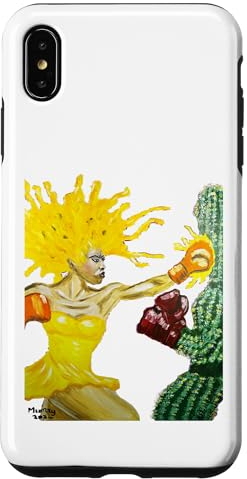 Hülle für iPhone XS Max Fight the Kaktus
