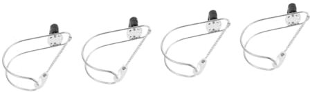 WHAMVOX 4stücke Rettungsring Halterung Für Boote Langlebiger Schwimmring Installieren Für Yachten Und Outdoor-aktivitäten