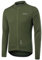 BERGRISAR Herren Fahrradtrikot Radtrikot Langarm für Frühling Herbst Rennrad MTB Mountainbike Trikots, Armeegrün, L