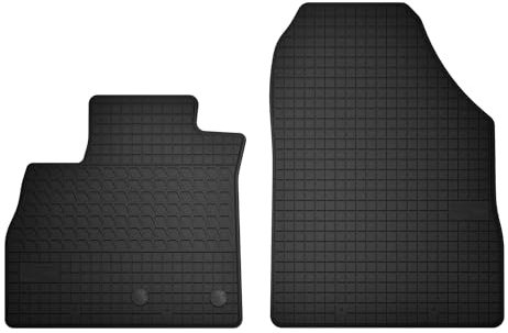 Wielganizator Automatten-Set – Passend für Renault Grand Scenic IV (2015-2022) – Gummimatten – Autozubehör – Auto Fußmatten – 2-teilig – Schwarz