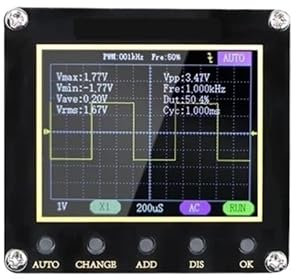 Analyseur de spectre, Oscilloscope numérique Portable 138pro, 2.4 pouces, Oscilloscope numérique multifonction, analyseur logique à un bouton,Mesure de précision