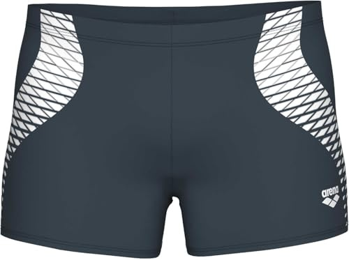 ARENA Men's Openings Swim Short Asphalt-White - 7
