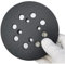 Plateau de Ponçage Universel Professionnel pour Ponceuse Excentrique - Ø 125 mm,émeri, Dureté Moyenne, Compatible avec PEX 300/400 AE, 4000 AE, Advanced - Haute Performance et Durabilité