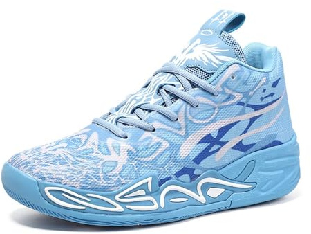 Scarpe da Basket Uomo Alte Sportive da Donna Moda Antiscivolo Sneakers Scarpe Outdoor Multisport Casual Shoes