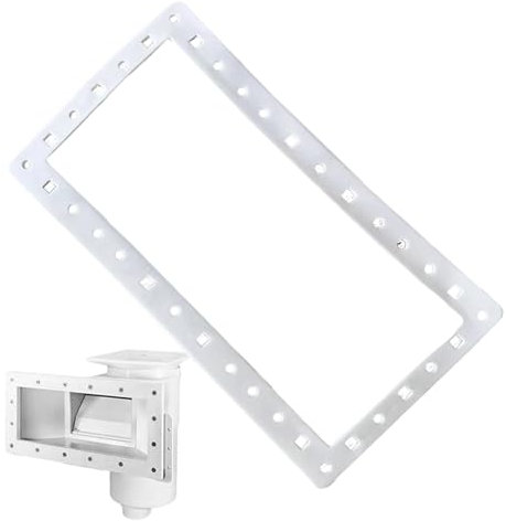 Skimmer Seal - Mouth Skimmer | Wide Gauge Pool Skimmer | Skimmer Butterfly Seal Face Plate Replacement | Stable Flexible Double Side Wall Parts Sticker for Pools Replacement