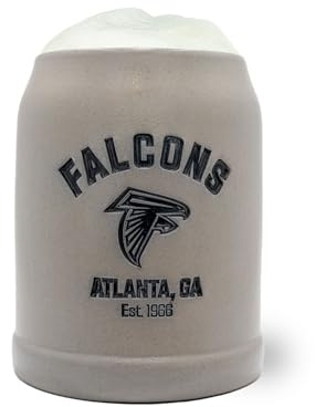 Bavariashop | ®NFL PREMIUM Team-Krug Atlanta Falcons | NFL Fankrug mit Team Logo | American Football Sammlerkrug | 0,5 Liter