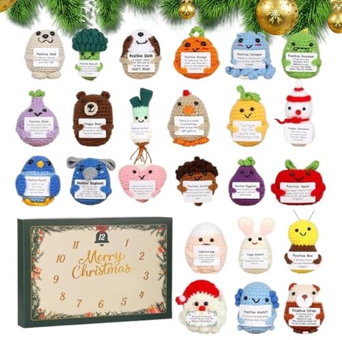 Weihnachtskalender 2025, 24 Tage Positive Weihnachts Countdown Kalender Für Alle Altersgruppen Kinder Jugendliche
