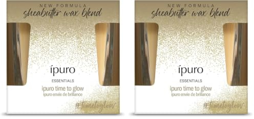 ipuro Essentials Duftkerze TIME TO GLOW 125 g - Duftkerze im Glas orientalisch mit Tonkabohne & Kaschmirholz Duft - Raumduft Kerze Brenndauer 23h - Duftkerze langanhaltend für Wohnung, Wohnzimmer