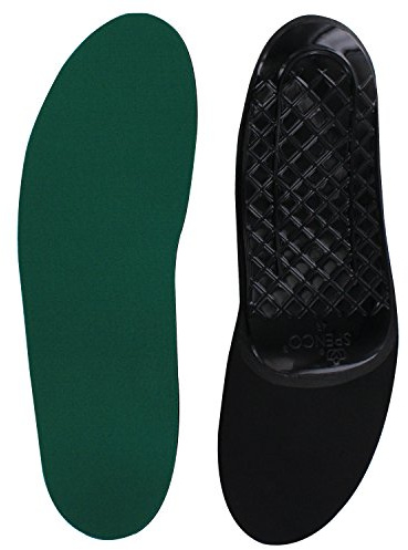 Spenco Rx Arch Support - Lightweight, Orthotic Shoe Inserts with 4-Way Stretch Fabric & SpenCore Layer for Shock Absorption, Odor Control & All-Day Comfort & Stability - Fits Most Shoes