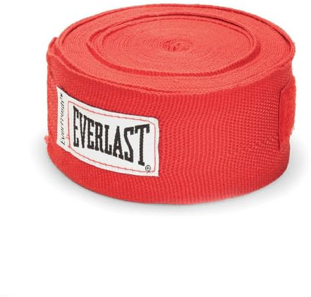 Everlast 4456RU Handbandagen, Rot, 457,2 cm