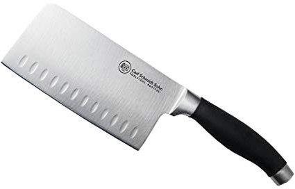 CS Kochsysteme 039240 Schneidwaren, Edelstahl, schwarz, 23 x 13,3 x 1,4 cm