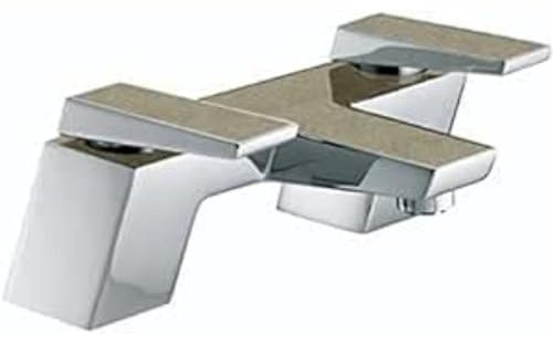 Bristan msai BF CS Metallix Sail Wanneneinlauf Champagner Shimmer, chrom/champagner