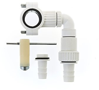 MaKe PRO086 Washing Machine Outlet Self-Cutting Kit, White, 1 1/2inch