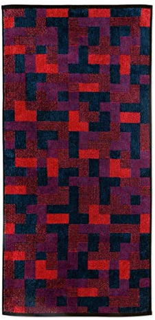 möve Modernism Duschtuch, red, 80 x 150 cm