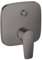 hansgrohe Talis E - Grifo monomando para bañera (cromado), color negro