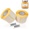 OliveBird 2,000 (2 rouleaux x 1,000 étiquettes/rouleau) Étiquettes d'adresse Autoadhésives, Étiquettes Cuisin 60x30mm, Perforées