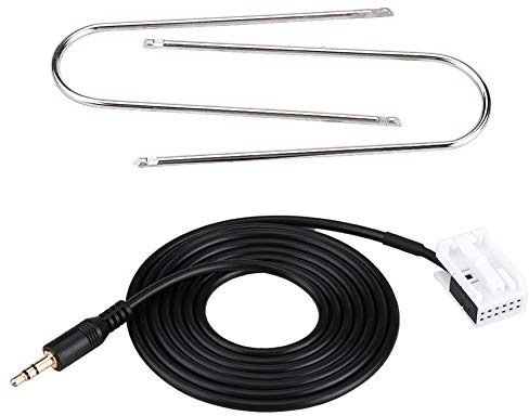 AUX-Kabel, Car Audio AUX-Zusatzkabel mit Funkentfernungswerkzeugen für 307 308 407 C2 C5