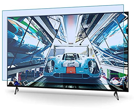 JHZDX Monitor 50-75 Pollici Anti Glare Screen, Anti-Abbagliamento, Anti-Graffio, Blocchi 96% UV Blue Light Protection - Finitura Opaca Lucida,50
