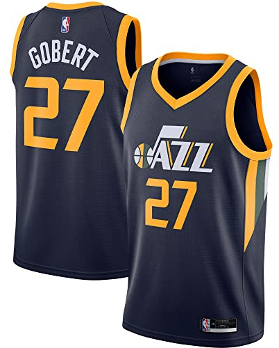 Rudy Gobert Utah Jazz #27 Youth 8-20 Navy Icon Edition Swingman Trikot, Marineblau, L