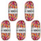 myboshi mysocks Pixel, 6-fädige Sockenwolle, strapazierfähig, Garn aus Schurwolle, filzfrei, 150g, Ll 390m Orange (Spark), 5 Knäuel