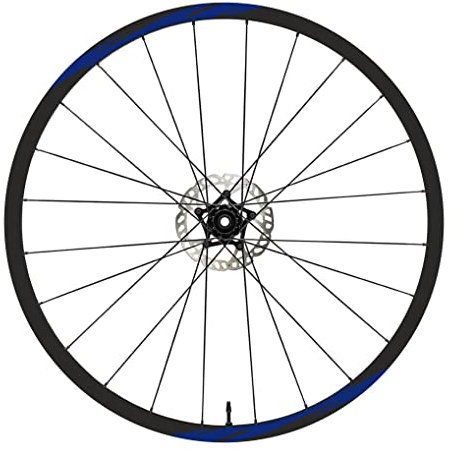 DualColorStampe Aufkleber kompatibel mit Scott Felgen 26 Zoll – 27,5 Zoll – 28 – 29 Zoll – MTB-Bike Stickers – B0020 (27,5 Zoll, Blau 49)