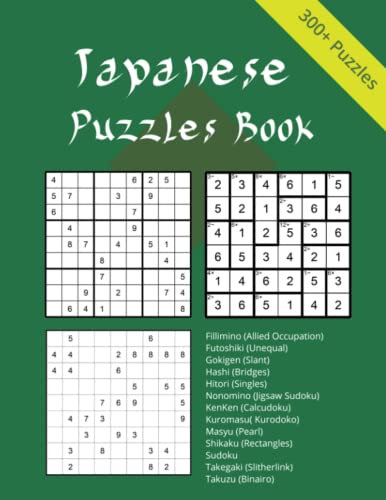Japanese Puzzles Book