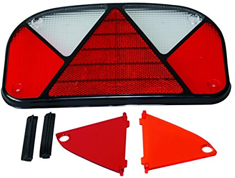 Generisch Aspöck Multipoint 2 II Lichtscheibe Rückleuchte Rücklicht - Scheibe - rechts und links verwendbar