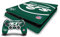 Head Case Designs Offizielle NFL Zu Gross New York Jets Vinyl Haut Gaming Aufkleber Abziehbild Abdeckung kompatibel mit Sony Playstation 4 PS4 Slim Console and DualShock 4 Controller