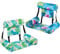WERNNSAI Pool Chair Float - 2 Pack Aufblasbarer Pool Float für Erwachsene Grünpflanzen Schwimmender Pool Stuhl Lounge Verstellbarer Stoff Pool Float Hängematte für Schwimmbad Strand See Sommer