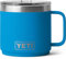 YETI Rambler Stapelbares Tasse MS 2.0, Edelstahl, Big Wave Blue, 14oz (414ml)