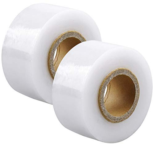 dentedeleao 2 Pack Veredelungsband, Grafting Tape, breites Obstbaum-Pflanzveredelungsband, Pflanzen-Reparaturband, Dehnbare Floristikfolie für Gartenveredelung (3CMx100M)