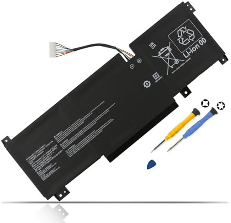 K KYUER BTY-M492 Laptop Batteria per MSI Bravo 15 C7U C7UDX C7UDXK C7UCX C7UCXK C7V C7VF C7VFK C7VFKP C7VE C7VEK C7VEKP B7E B7ED B7EDP Katana 15 17 B12V B12VEK B12VFK B12VGK B13V B13VEK B13VFK B13VGK