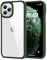 HOOMIL for iPhone 11 Pro Case Clear [Anti-Yellowing] Anti-Scratch Transparent Hard Back and Soft Edge [Military Grade Drop Protection] Shockproof Phone Cover - Dark Green