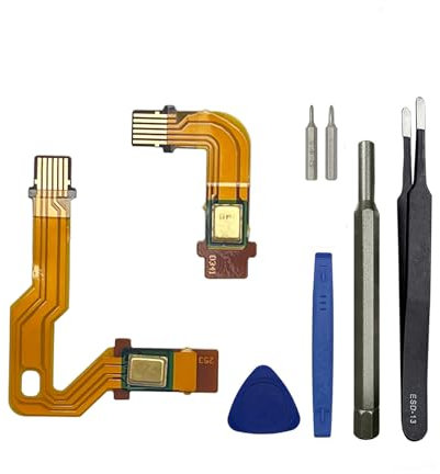 Onyehn Microphone Flex Cable for Sony PlayStation 5 PS5 BDM-010 Handle Inner Mic Ribbon Cable Controller with Repair Tool Set