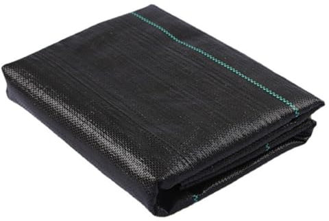 HTRTRR Toile anti-mauvaises herbes 1 × 10 m – Bâche anti-mauvaises herbes robuste pour jardin, parterres de fleurs, chemins – Résistant aux UV, perméable à l'eau, indéchirable – Protection contre les