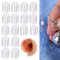 Silicone Earring Backs, Clear Earring Backs Replacement Soft Post Fishhook Earrings Earring Stoppers Jewelry Accessories for Stud Hypoallergenic Earrings Hoops for Sensitive Ears （200 Pcs ）