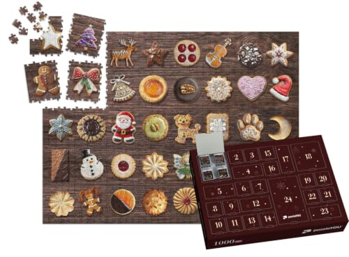 puzzleYOU: Puzzle-Adventskalender | „Süße Versuchung – Plätzchen, so weit das Auge reicht“