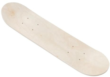 Veciado Blank Skateboard Deck für Anfänger, DIY- Bemalbares - Longboard, DIY Skate Art, Blank Graffiti Deck