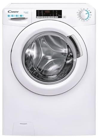 Lavatrice Candy CS 147TXME/1-S 7 Kg 1400 Giri Carico Frontale Smart 16 Programmi Partenza Ritardata Inverter Libera Installazione Classe A