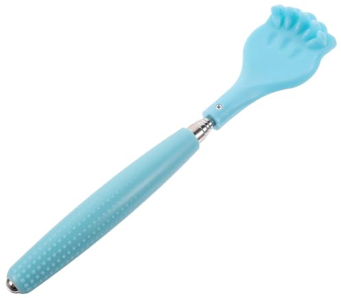 Veemoon Rascador de Espalda Garra de Gato de Acero Inoxidable Telescópico Herramienta de Masaje para Aliviar la Picazón y Cómoda