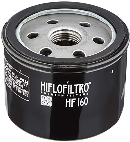 HIFLOFILTRO Filtro Olio HF160, nero
