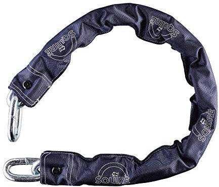 Henry Squire High Security TC Hardened Alloy Steel Chain with Black Sleeve, 1200 mm (Length) x 14 mm Link (Diameter)