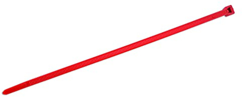 Connect 30295 Hellermann Red Cable Tie 200mm x 4.6mm 100pc