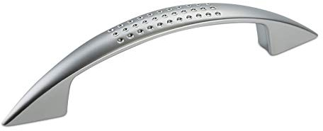 SO-TECH® Möbelgriff HE09 Bügelgriff BA 96 mm Chrom matt