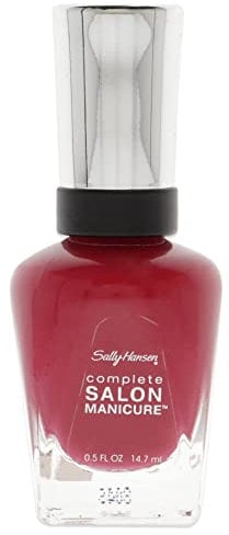 Sally Hansen Complete Salon Manicure Nail Polish, Red My Lips 470, 14.7ml