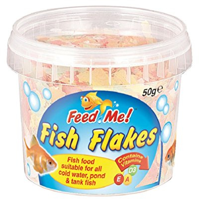 Feed Me Fish Flakes, Pond & Tank Fish